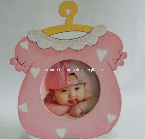 wood Baby photo frame