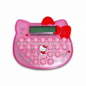 Promotional Calculator in Kitty Design
