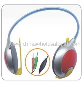 Behind-the-neck Computer Headphone