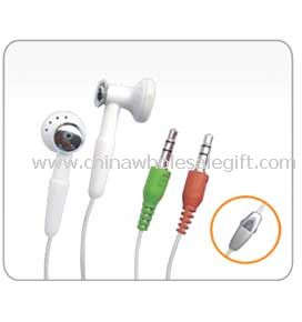 Dual in-ear style earphone