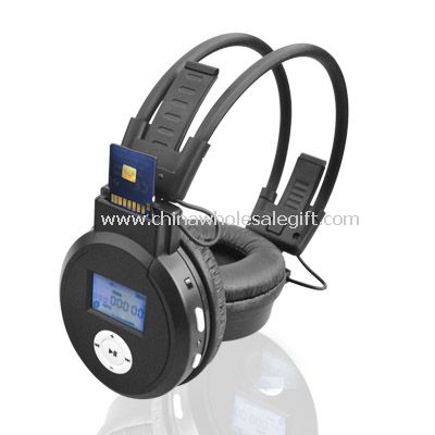 Adjustable headband SD Card Headphone