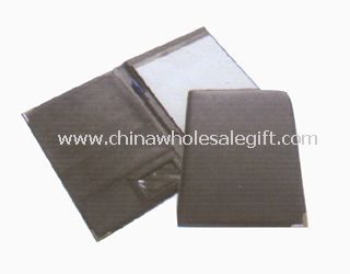 Artifical black leather Conference Folders