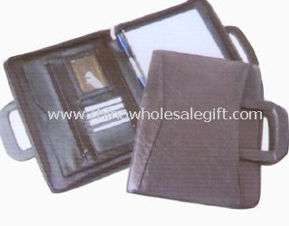 Leather Handle Conference Folders