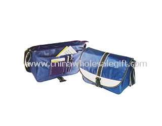 Damask Messenger Bag