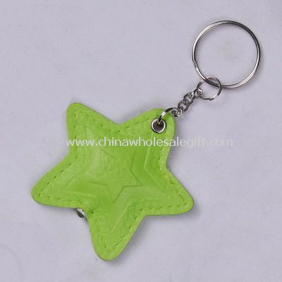 Leather Light Keychain