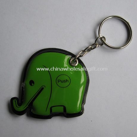 PVC keychain light