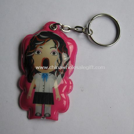 PVC keychain light