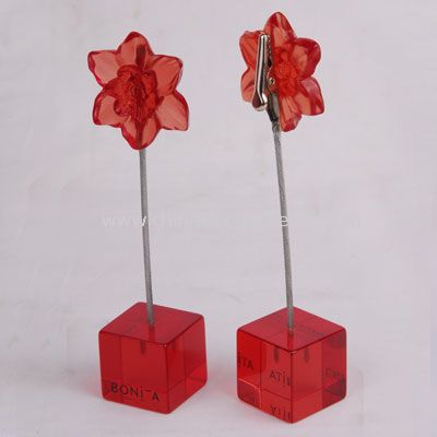 Flower MEMO HOLDER