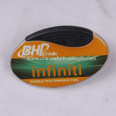 Memo clip with magnet
