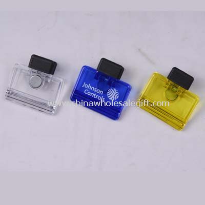 Plastic Memo clip with magnet