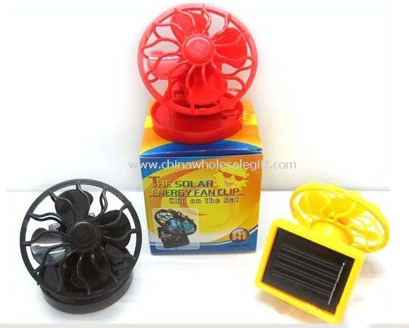 mini solar fan clip