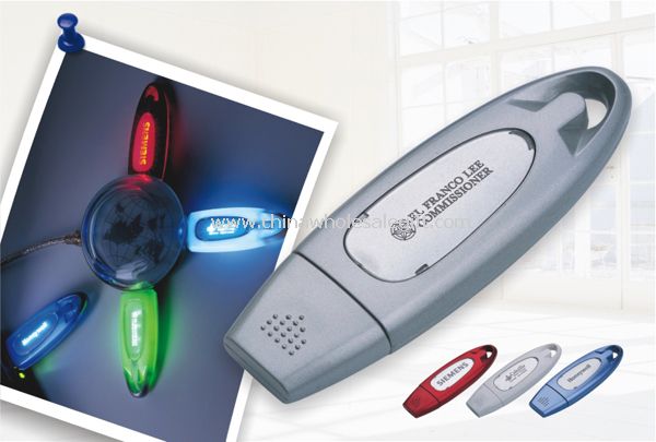 Light-Up Promotional USB Flash Disk