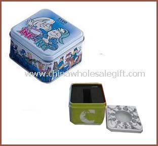 Square Tin box