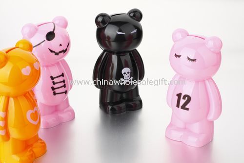 bear-shaped piggy bank