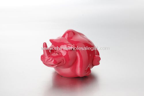 rhinoceros coin bank