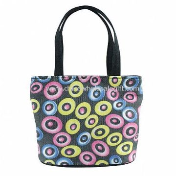 Circular Printed Polyester Kids Bag