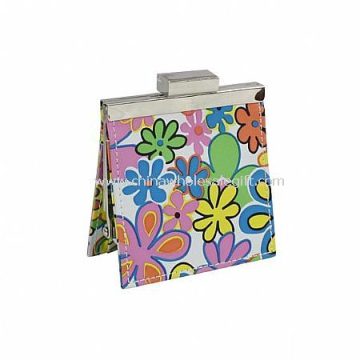 Flower Printing PVC Frame Purse