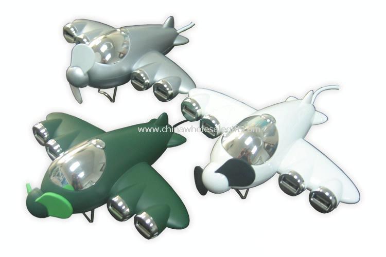 plane shape usb hub Fan