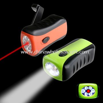 LED DYNAMO FLASHIGHT