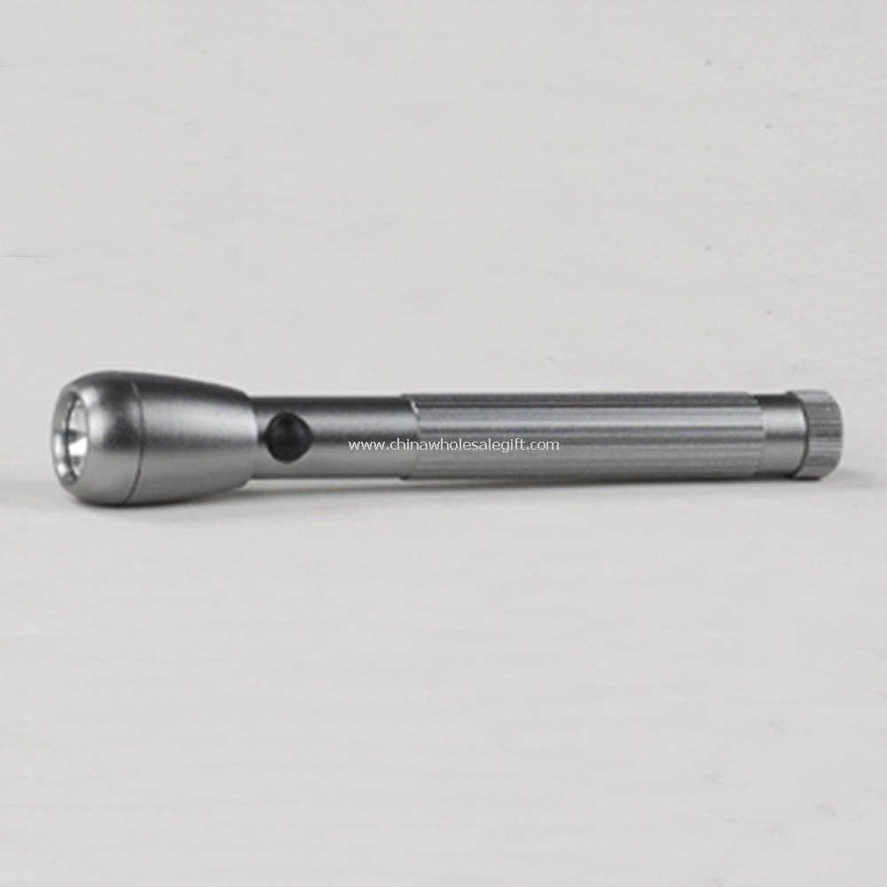 1 LED Aluminium flashlight