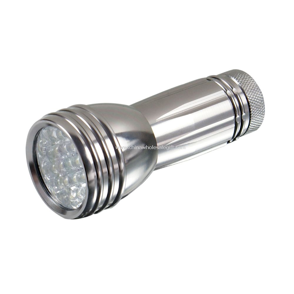 21 LED Aluminium flashlight