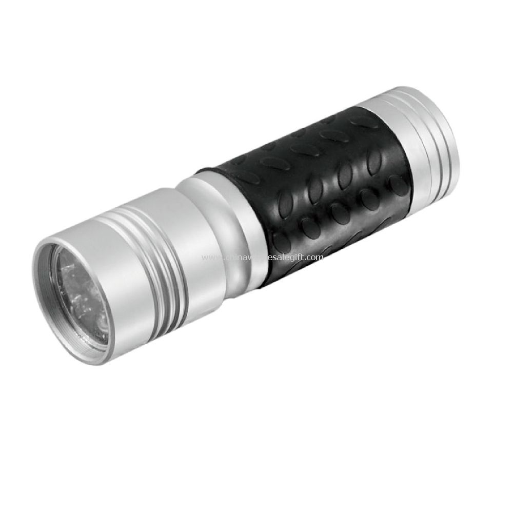 Aluminium 9 LED flashlight