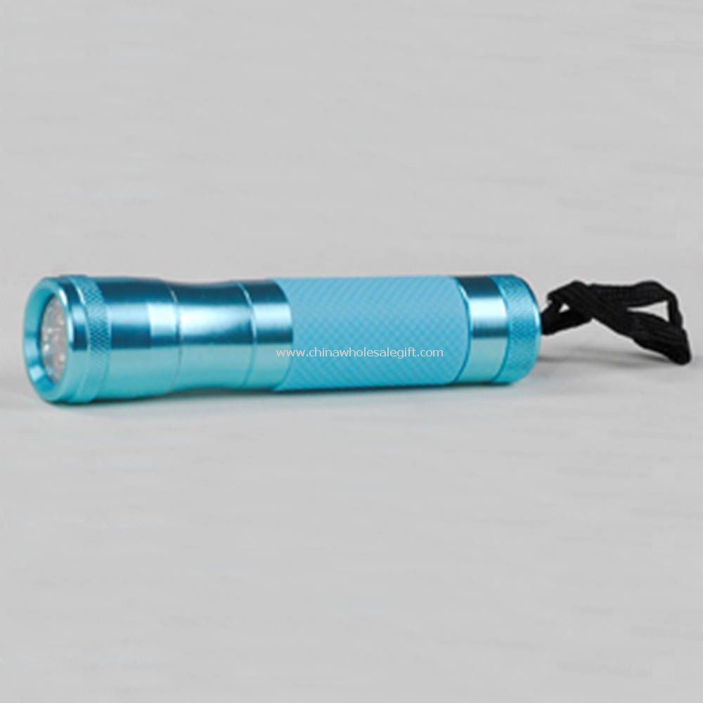 Lanyard 9 LED flashlight