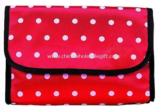 Fashion satin cosmetic bag