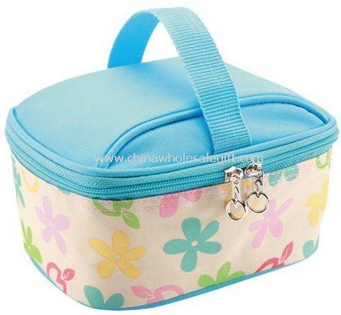 Kids lunch printed cooler bag