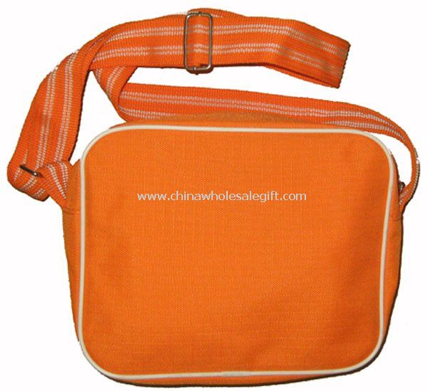 orange shoulder bag