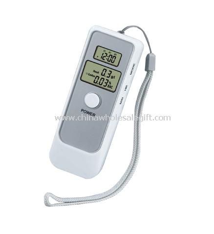 Lanyard Alcohol Tester with Clock