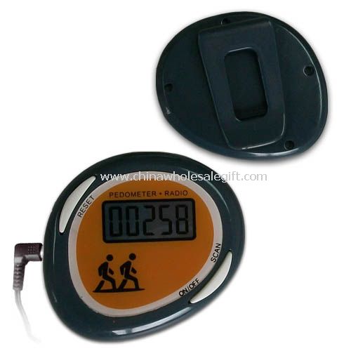 Radio Pedometer with Belt