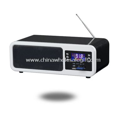 Radio with SD card support speaker