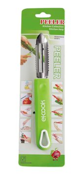 Metal fruit peeler