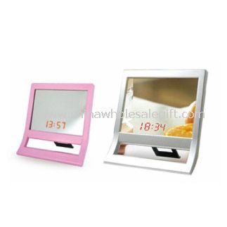 LED mirror Alarm clock