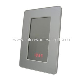 LED wall mirror clock