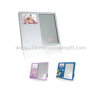 Photo Frame LED mirror clock