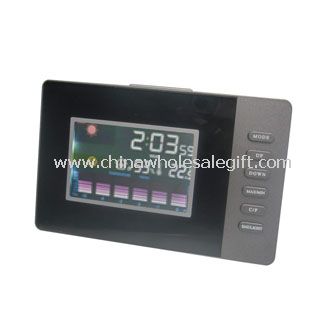 Multifunctional Weather Station Clock