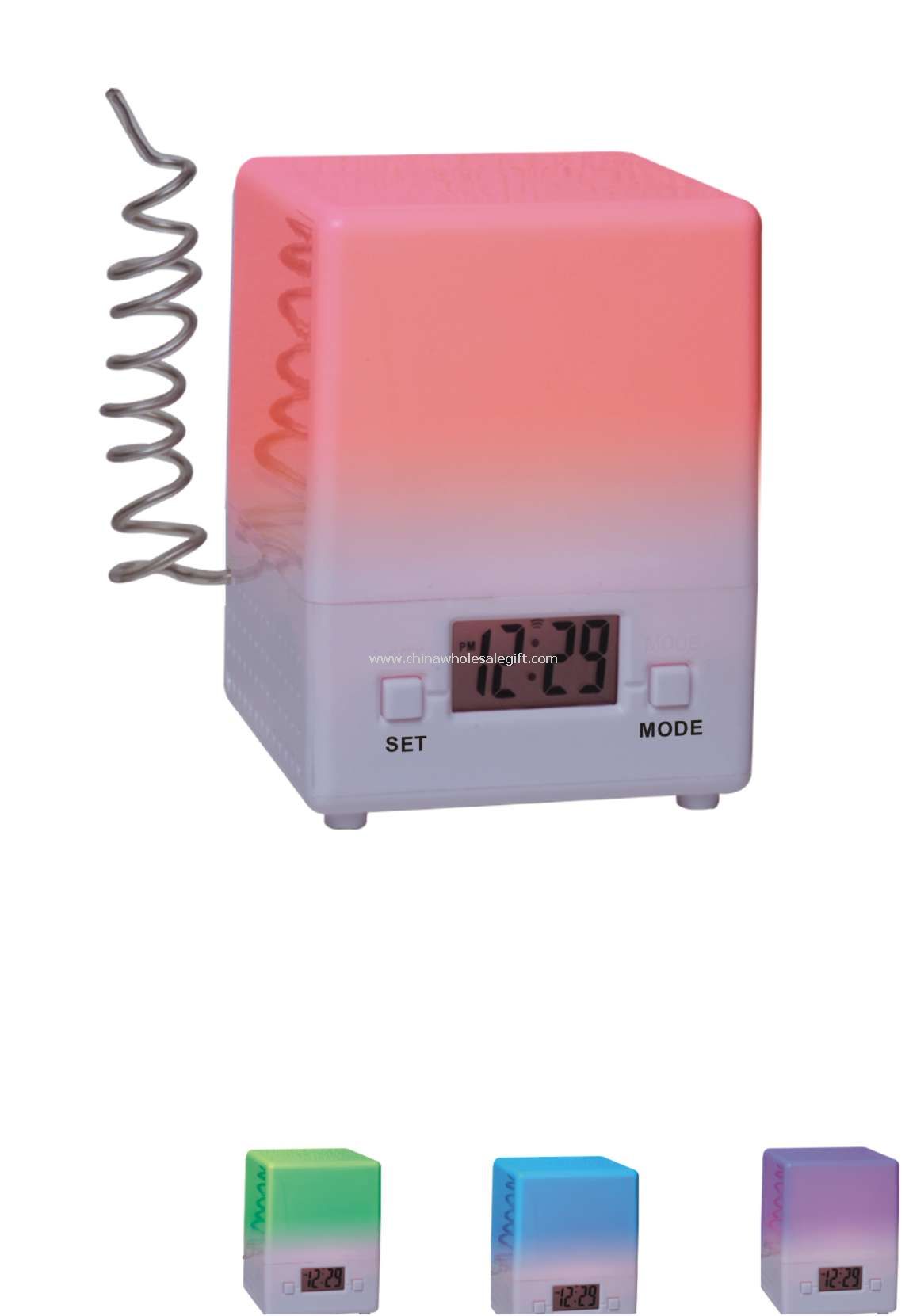 Colorful Clock radio