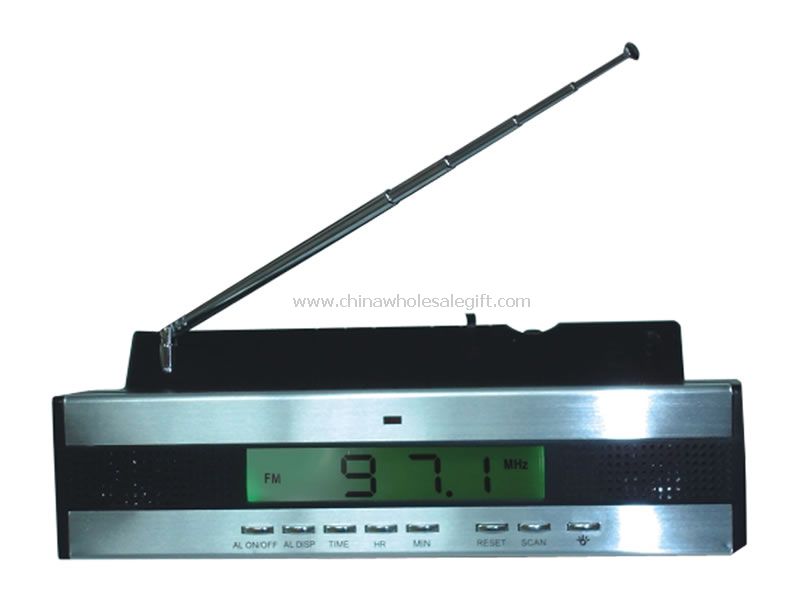 LCD Clock FM Radio