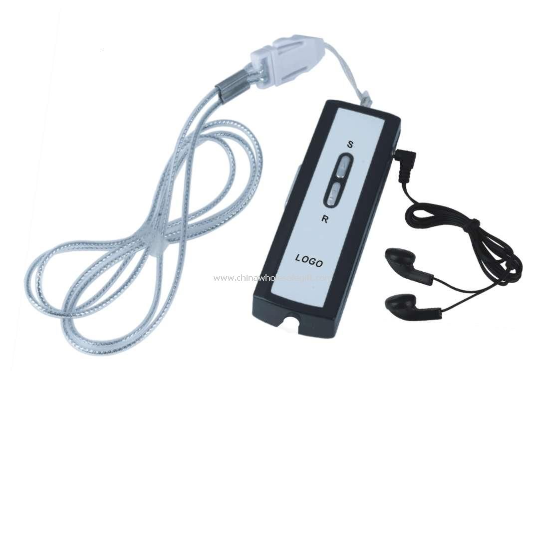 Mini FM radio with LED Light