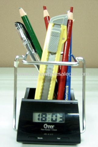 PEN HOLDER CLOCK