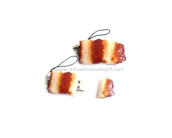 Soft PVC Meat Shape USB Flash Drive
