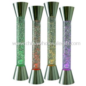 LED GLITTER TUBE LAMP