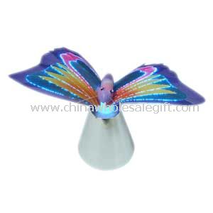 LED FIBER OPTIC BUTTERFLY LAMP
