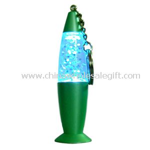 LED GLITTER KEY CHAIN