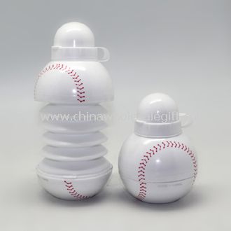 Collapsible Baseball Water Bottle