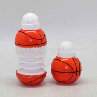 Collapsible Basketball Water Bottle