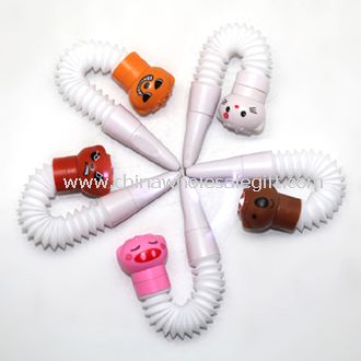 Collapsible Cartoon LED Light Pen