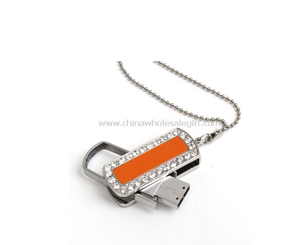 Metal swivel USB Flash Drive